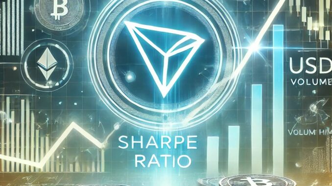 TRON (TRX) Sharpe Ratio Signals ‘Far from Overheating’ as USDT Activity Hits Record High