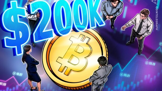 Bitcoin Options Imply Under 3% Chance of $200K BTC price Bitcoin Options Imply Under 3% Chance of $200K BTC price by December