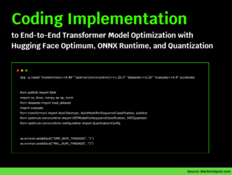 Coding Implementation to End-to-End Transformer Model Optimization with Hugging Face Optimum, ONNX Runtime, and Quantization