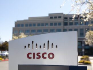 "San Jose, United States - February 11, 2013: A large Cisco Systems sign sits outside their headquarters located at 400 Tasman Dr. in San Jose California. Cisco Systems is a multinational company that produces computer networking equipment."