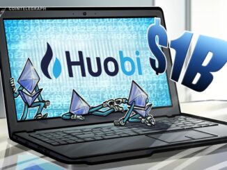 Huobi Founder Raises $1B to Buy Ether: Report