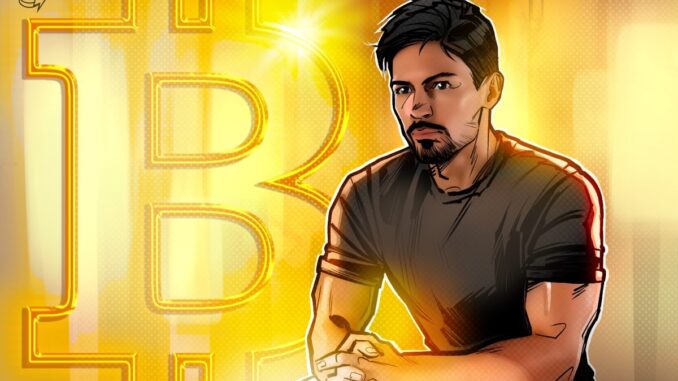 Pavel Durov Funds Lifestyle With Bitcoin Purchased in 2013