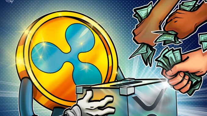 Ripple Leads $1B Fundraise for XRP Hoard But Risk of $2 Test Remains
