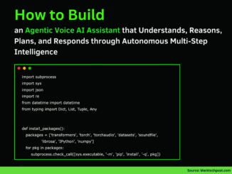 How to Build an Agentic Voice AI Assistant that Understands, Reasons, Plans, and Responds through Autonomous Multi-Step Intelligence