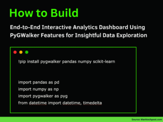 How to Build an End-to-End Interactive Analytics Dashboard Using PyGWalker Features for Insightful Data Exploration