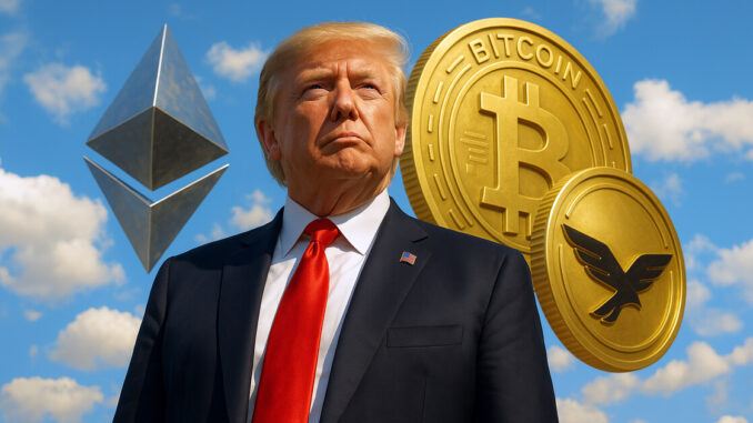 Trump accused of leveraging presidency for $11.6B crypto empire