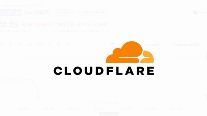 Cloudflare shares fall premarket as global network faces issues