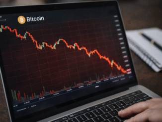 bitcoin trading chart goes down