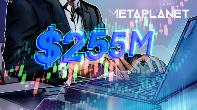 Metaplanet Raises $255M, Seeks $234M via New Strike Warrant Issuance