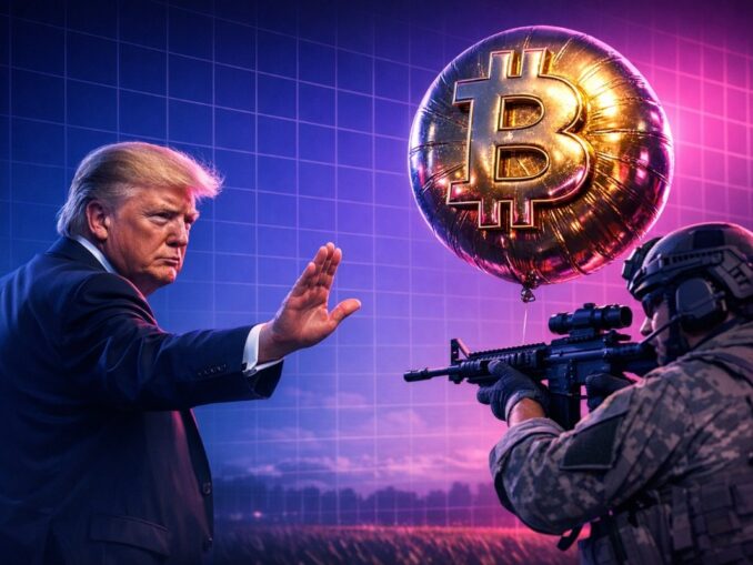 Bitcoin price jumped 2.5% after Trump confirmed an extension of the Iran ceasefire, and the market moved exactly as the prediction suggests.