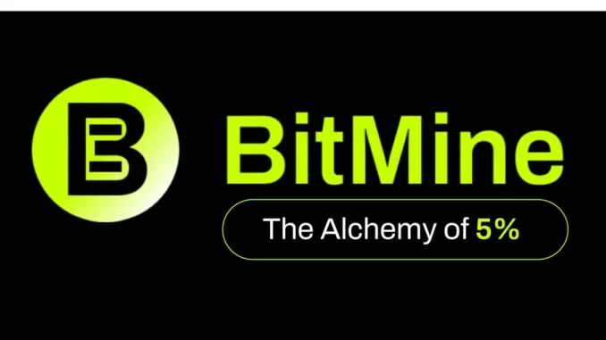 Bitmine Stakes $508M ETH in One Day, Now Controls 10.5% of Ethereum's Total Staked Supply