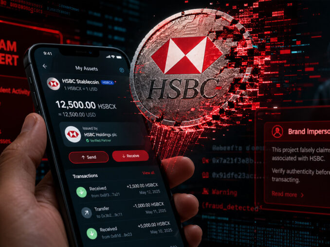 Fake HSBC bank stablecoins hit the market showcasing dangerous new crypto scam wave