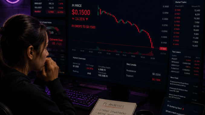 Analyzing PI as it hits $0.1500