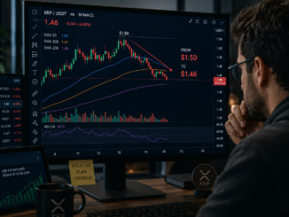 XRP retesting the $1.45 support level